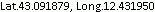 lt:43.091879, lg:12.431950