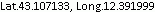 lt:43.107133, lg:12.391999