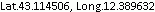 lt:43.114506, lg:12.389632